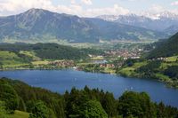 Blick auf den Großen Alpsee